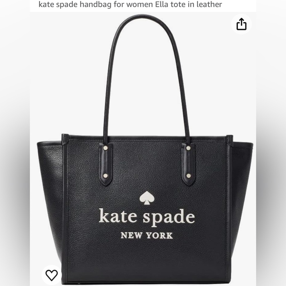 kate spade handbag for women Ella tote in leather